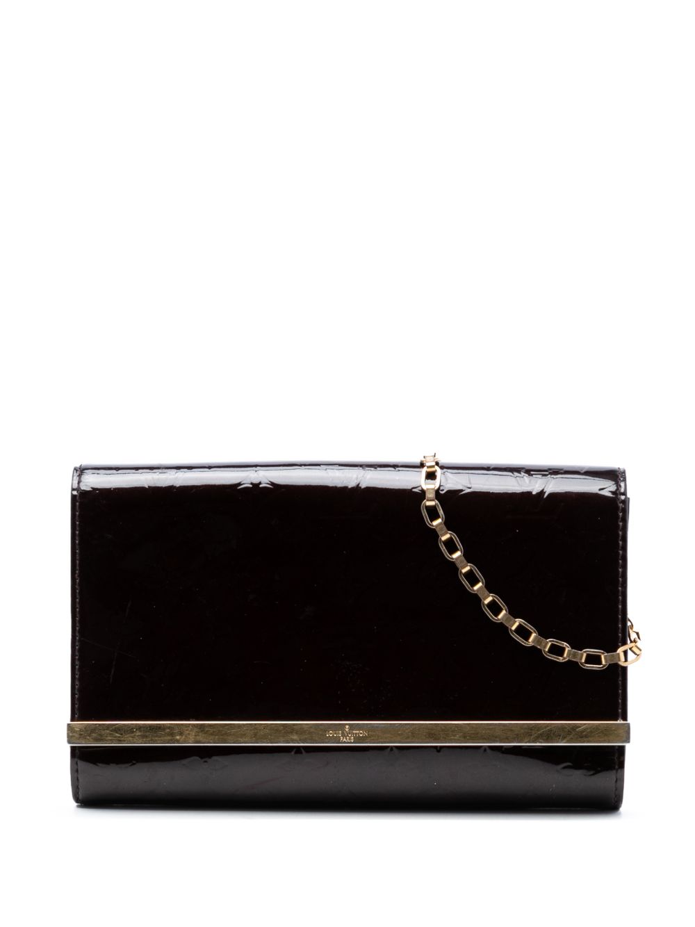 2014 Monogram Vernis Ana satchel