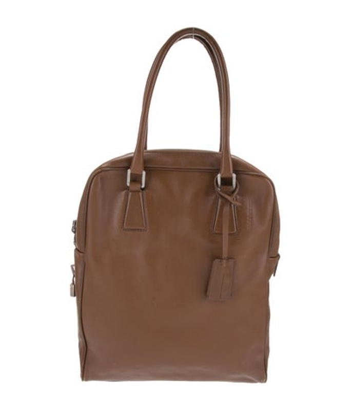 Jil Sander Sander Leather Top Handle Bag
