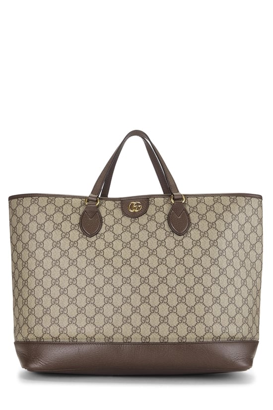 Original GG Supreme Canvas Tote Large