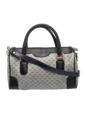 Micro GG Monogram Top Handle Bag Vintage