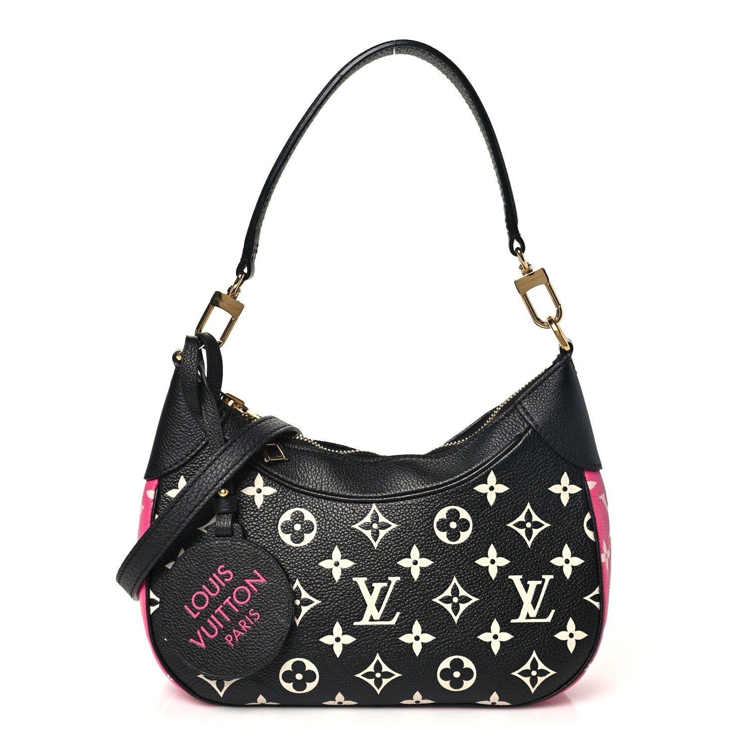 Louis Vuitton Empreinte Monogram Spring in the City Bagatelle NM Black White Pink
