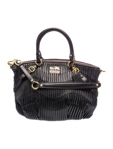 Leather Top Handle Bag