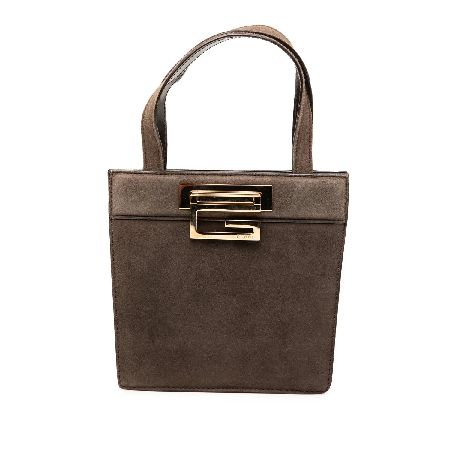 Suede Square G Handbag