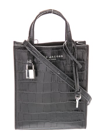 Embossed Leather Shoulder Bag
