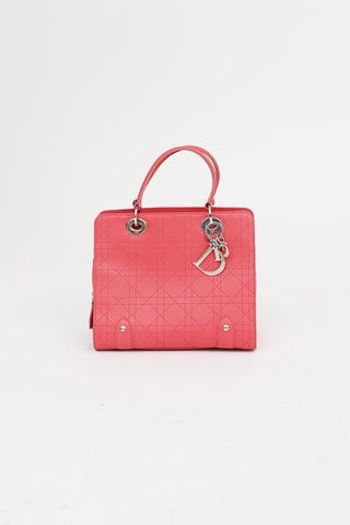 2005 Small Cannage Lock Soft Lady Dior  Bag