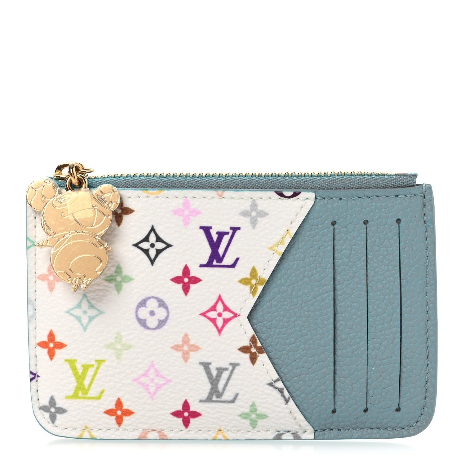 Louis Vuitton LV X TM Monogram Romy Card Holder Kabira Blue
