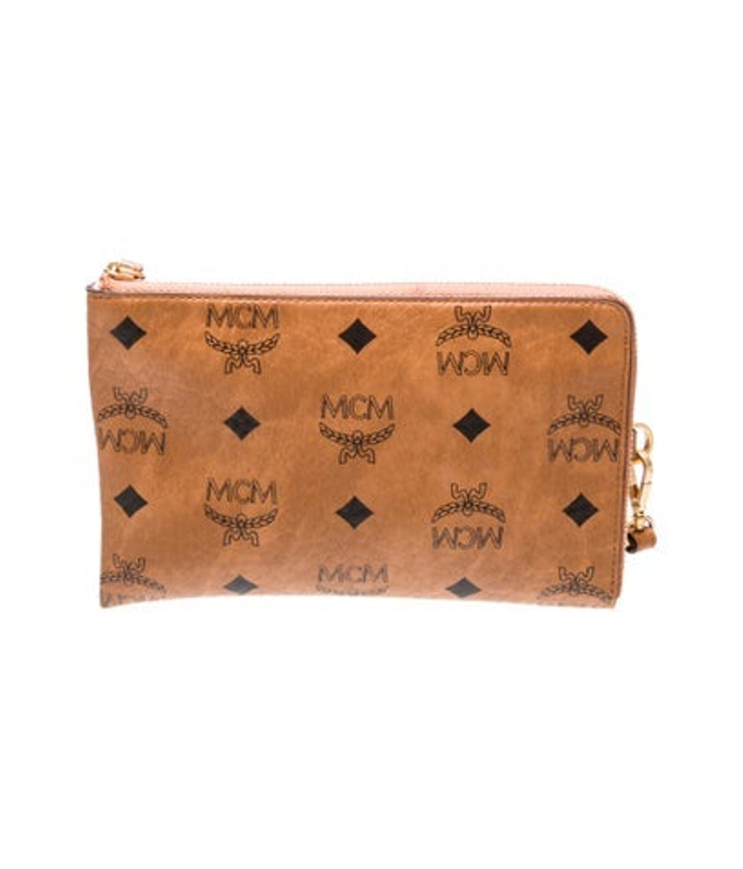MCM Leather Clutch W Tags