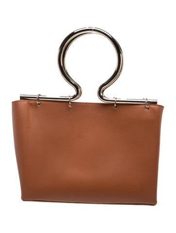 Leather Top Handle Bag