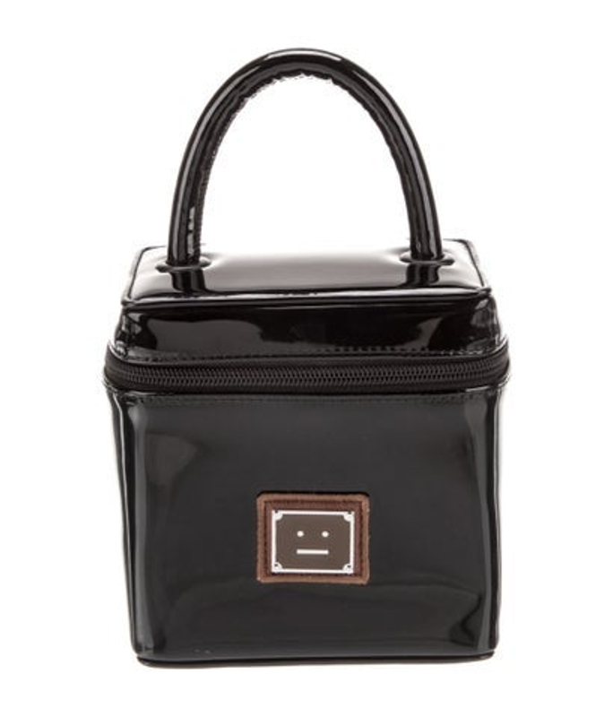 Acne Studios Studios Patent Leather Top Handle Bag