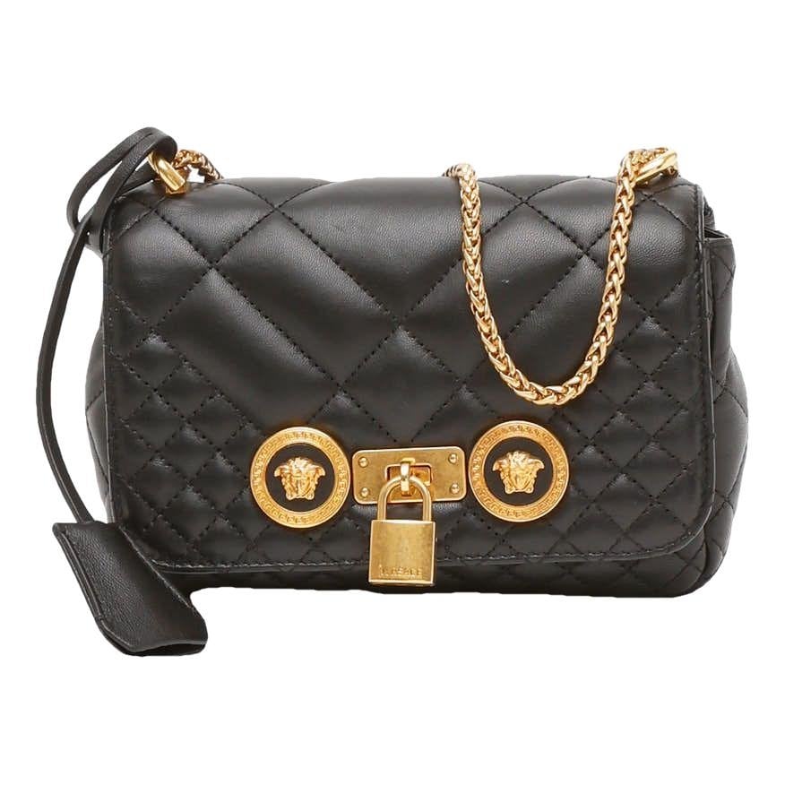 Icon leather crossbody bag