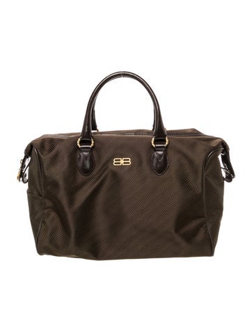 Nylon Top Handle Bag Vintage
