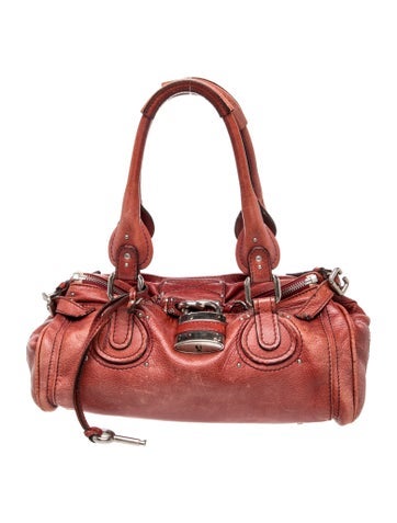 Leather Top Handle Bag