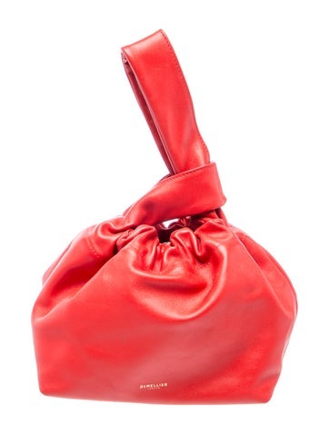 Leather Top Handle Bag