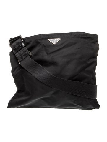 Enameled Metal Triangle Messenger Bag