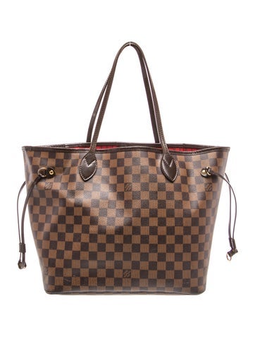 Damier Ebene Neverfull w/Pouch MM