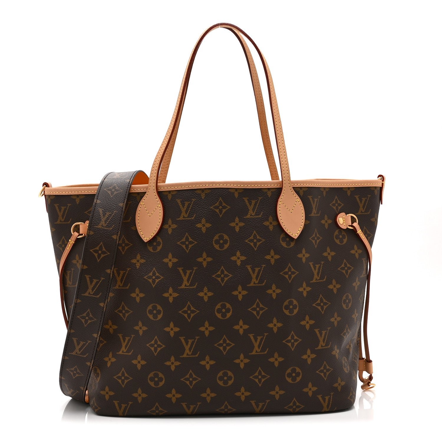 Louis Vuitton Monogram Inside Out Neverfull Bandouliere MM Jaune Safran