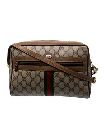 GG Plus Accessory Collection GG Supreme Sherry Line Small Vintage