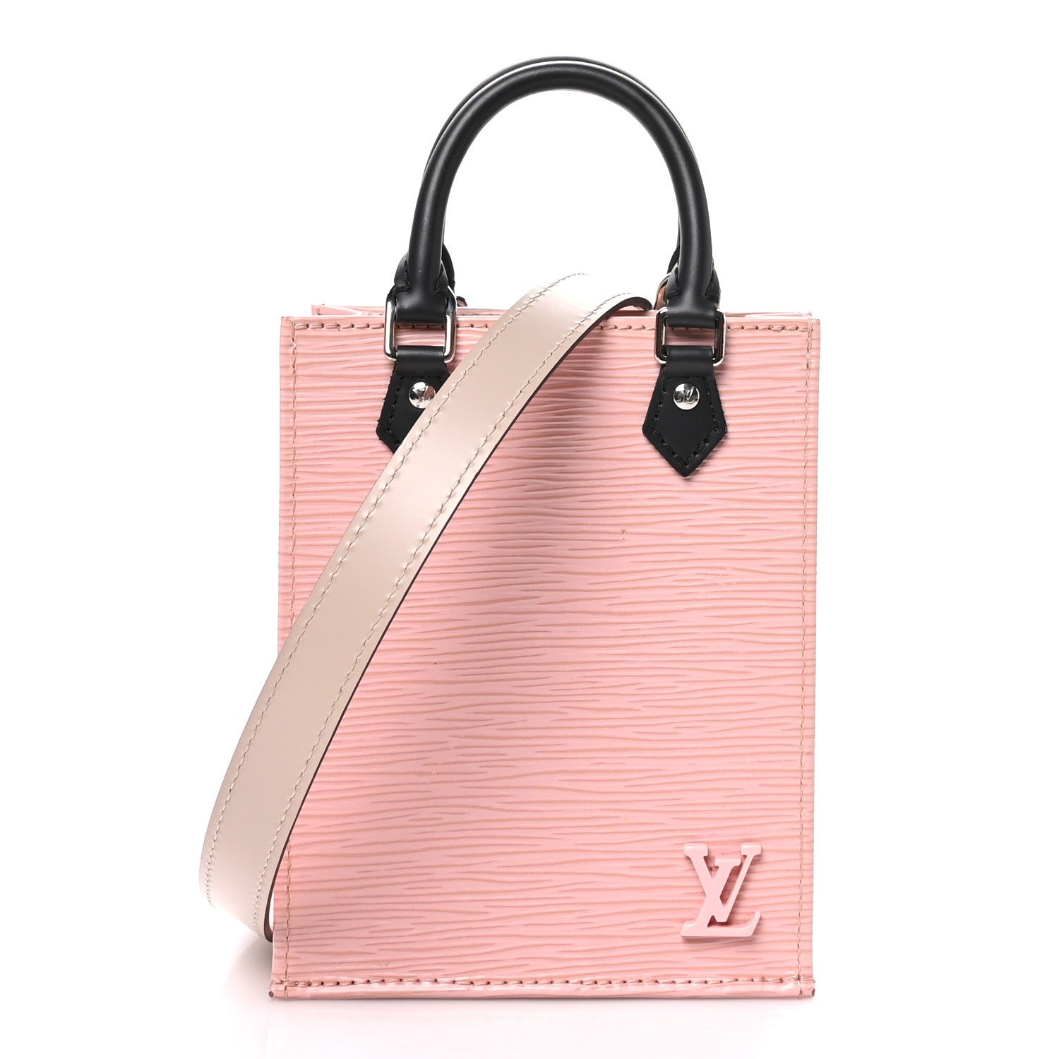 Louis Vuitton Epi Petit Sac Plat Rose Ballerine