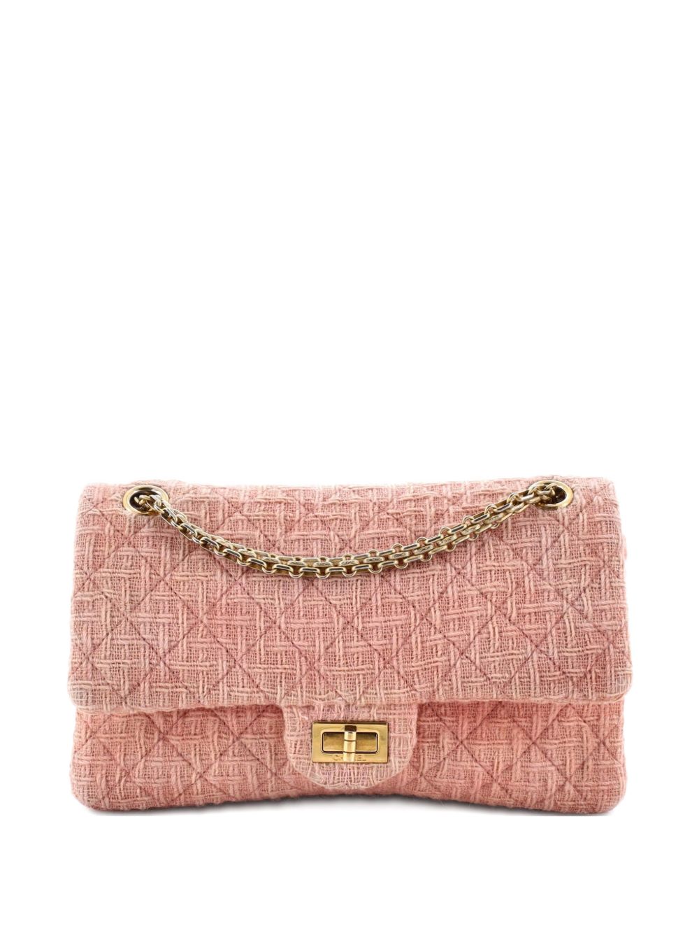 Reissue 2.55 Flap Bag Quilted Tweed 225 crossbody bag