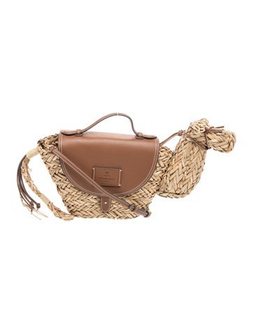 Raffia Belt Bag