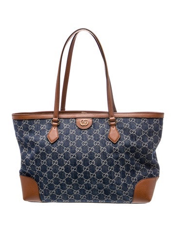 GG Denim Ophidia Medium