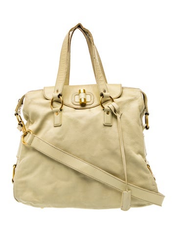 Leather Top Handle Bag Vintage
