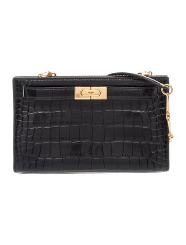 Tory Burch Embossed Leather Lee Radziwil