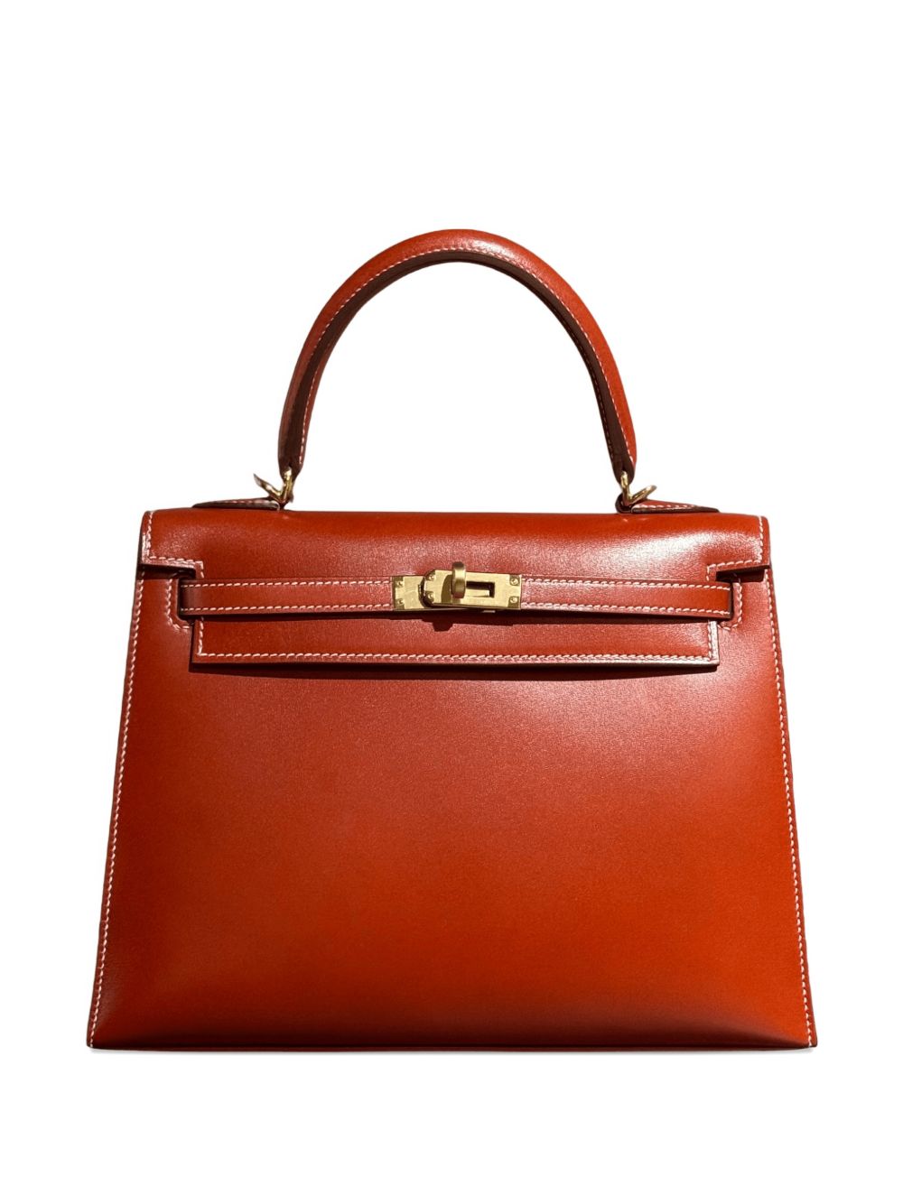 Hermes 2022 Kelly Sellier leather tote bag