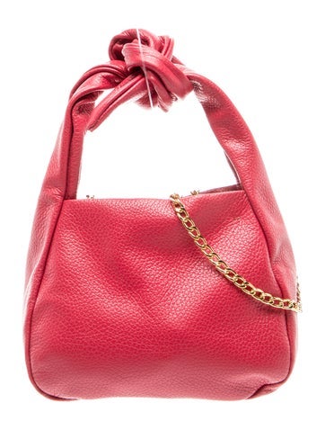 Leather Top Handle Bag w/ Tags
