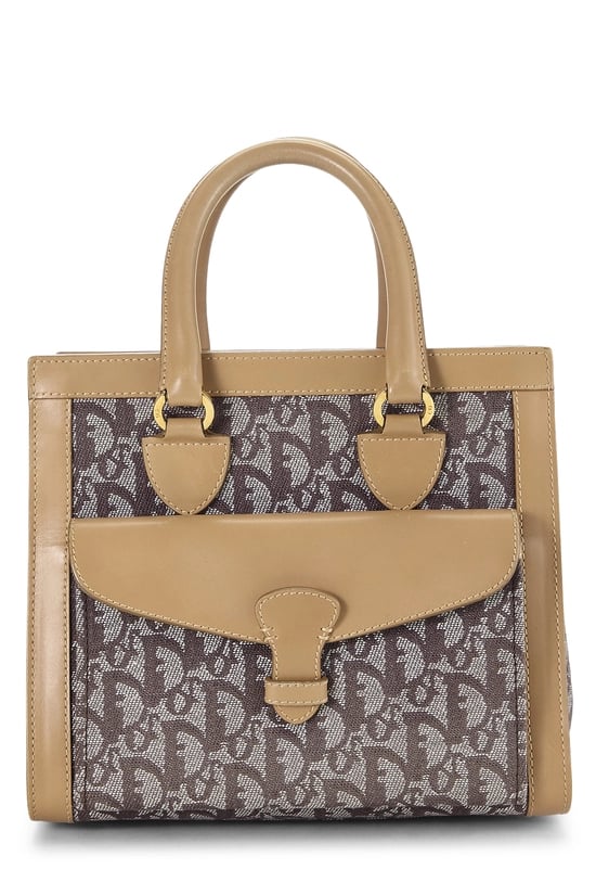 Beige Trotter Front Pocket Tote