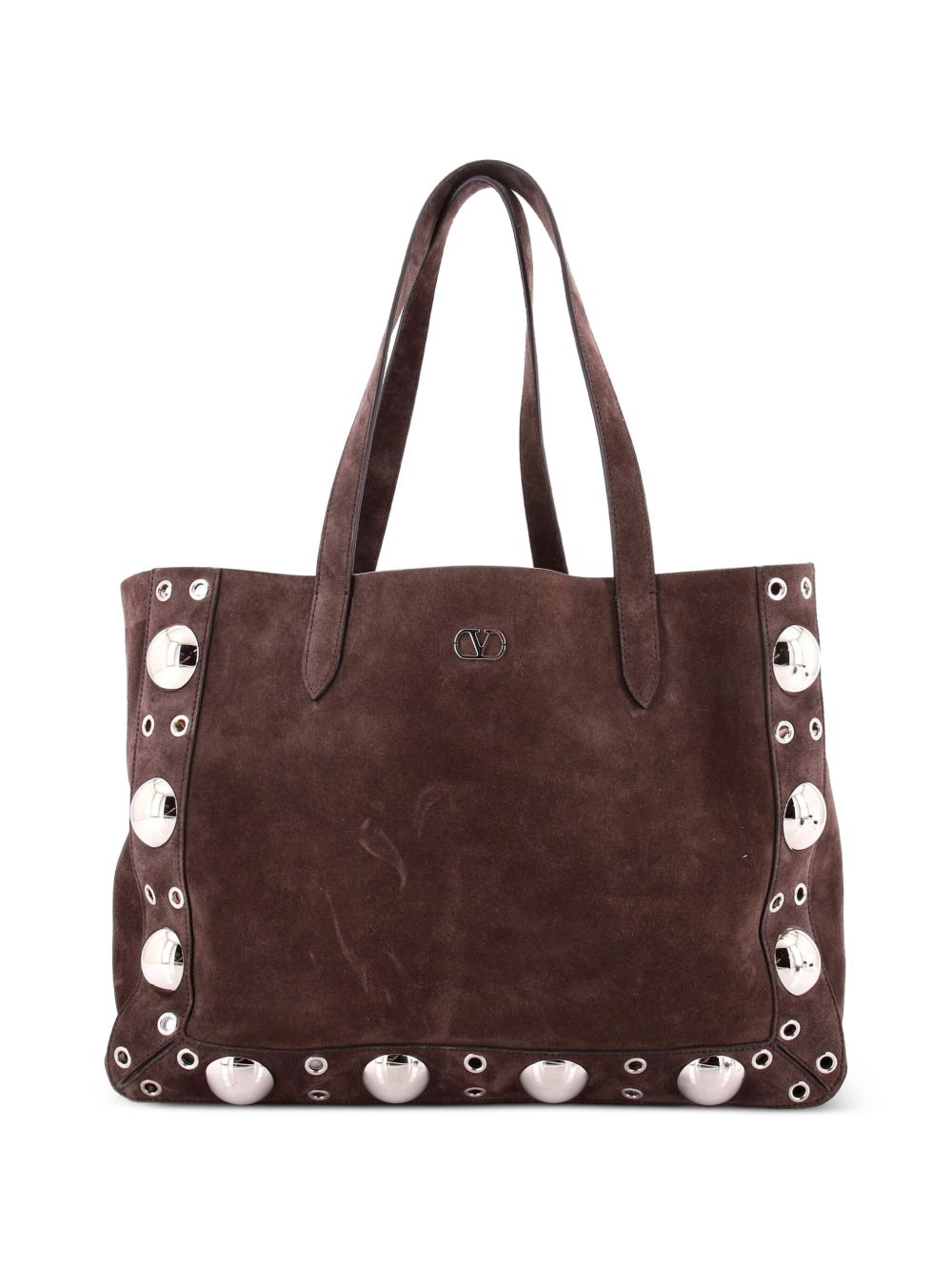 Nellcote Studded Suede Medium tote bag