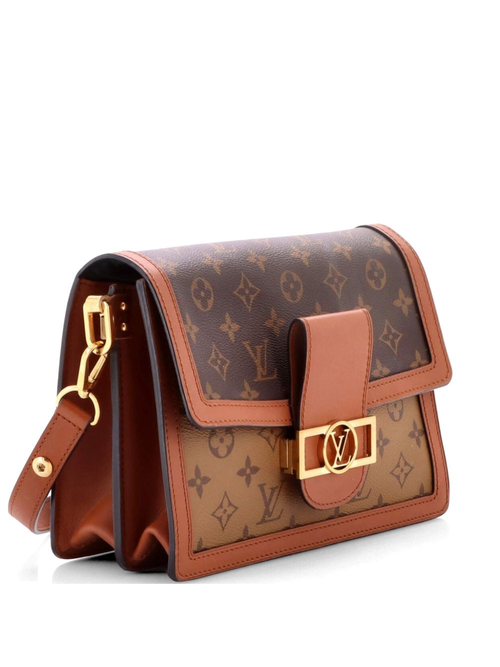 Louis Vuitton Dauphine Reverse Monogram Canvas MM shoulder bag