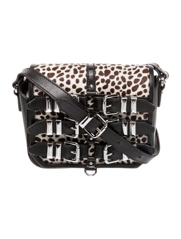 The Kooples Leather Messenger Bag
