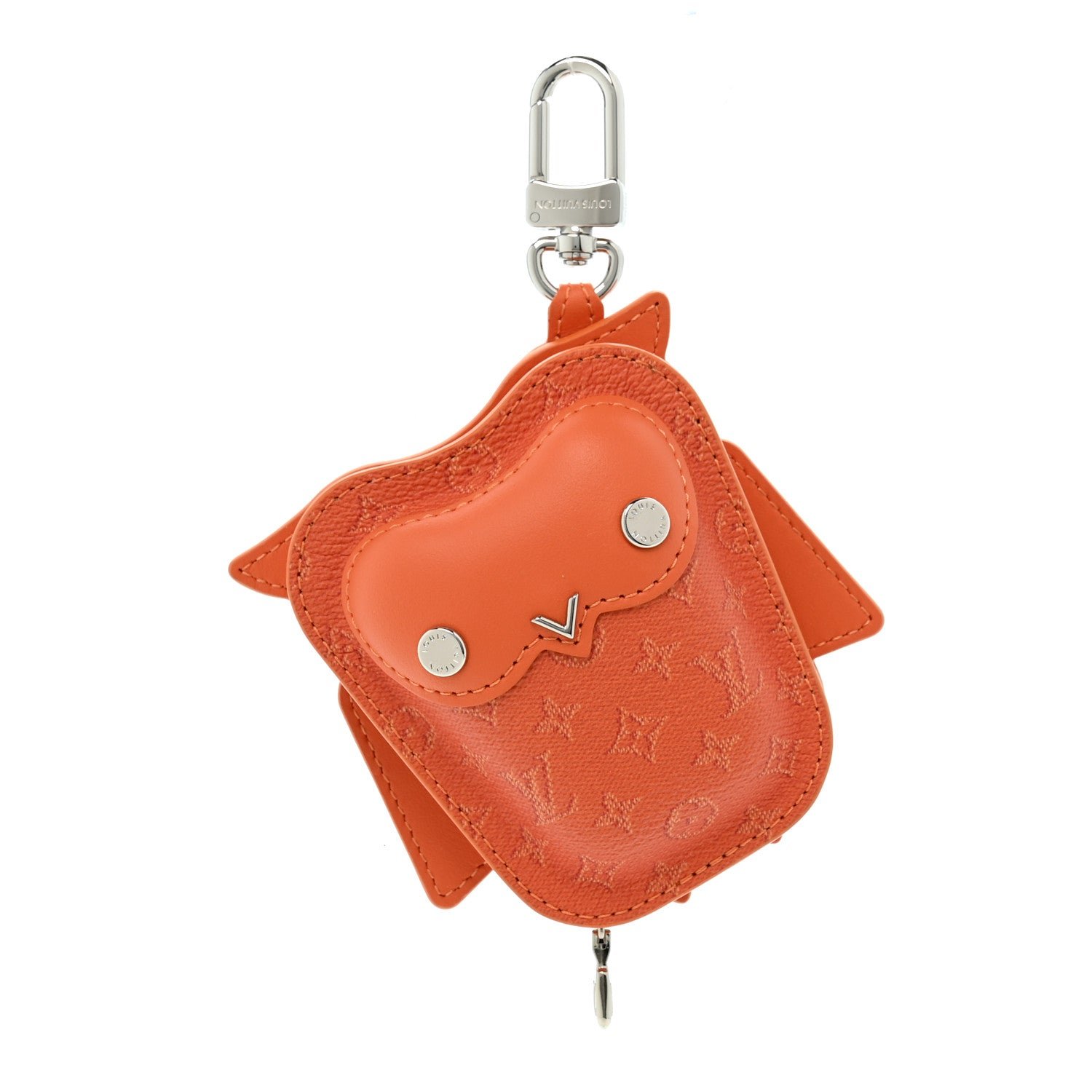 Louis Vuitton Monogram Owl Bag Charm Caramel