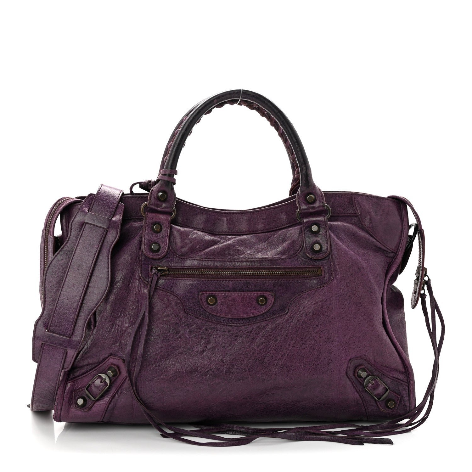Balenciaga Agneau Classic Hardware City Murier