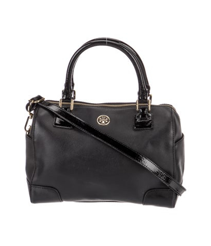 Tory Burch Burch Leather Top Handle Bag