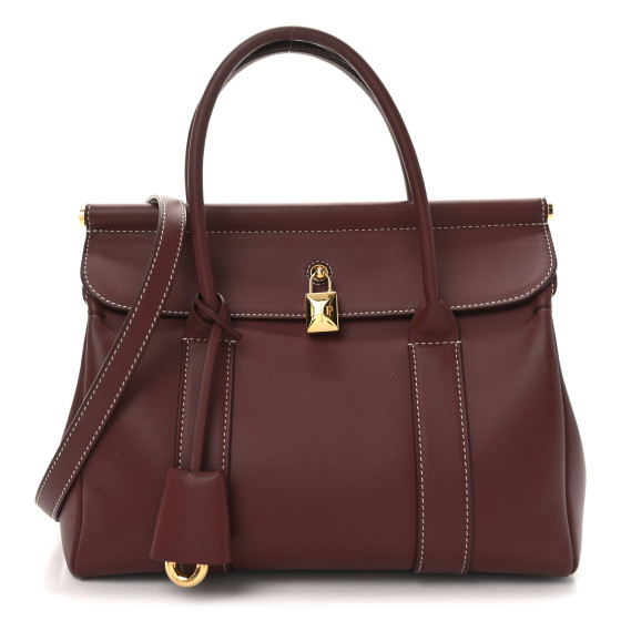 Loro Piana Calfskin L25 Loom Bag Smoked Caramel
