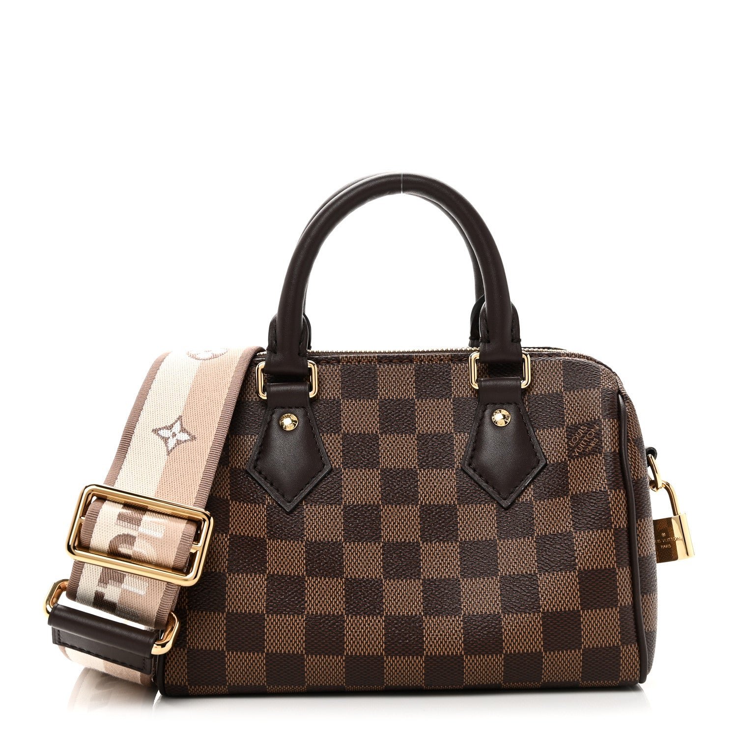 Louis Vuitton Louis Vuitton Damier Ebene Speedy Bandouliere 20