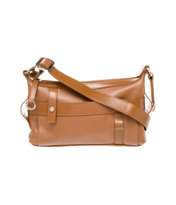 Lancel Leather Messenger Bag