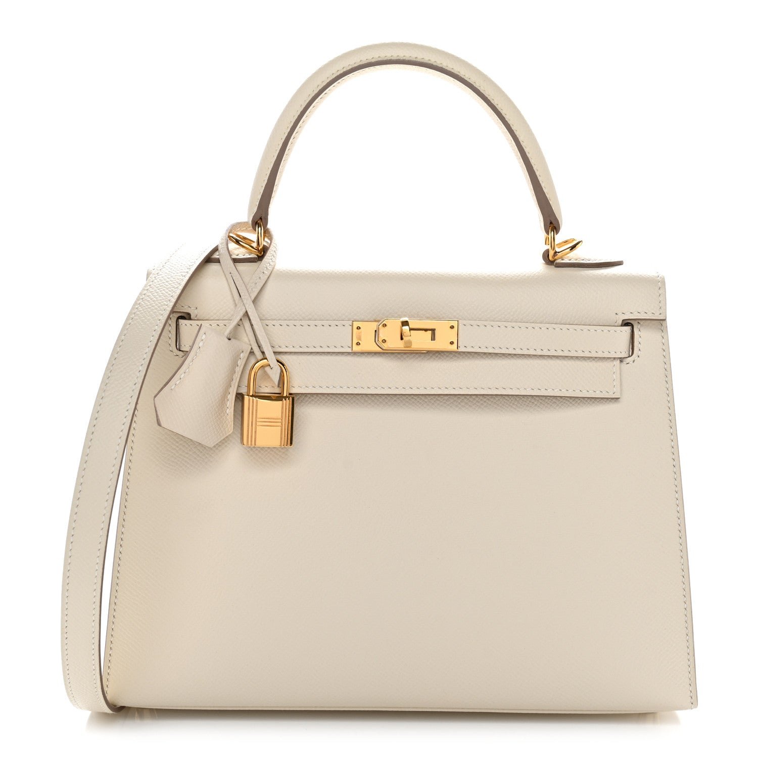 Hermes Hermes Epsom Kelly Sellier 25 Craie