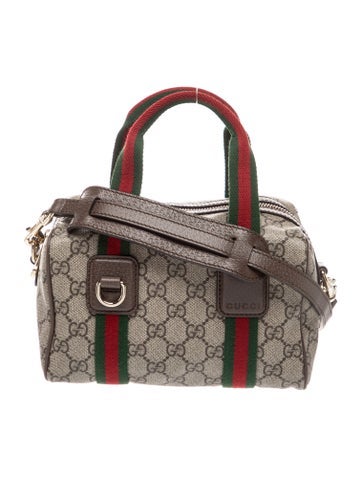 Gucci GG Supreme Mini GG Supreme Web handbag Mini