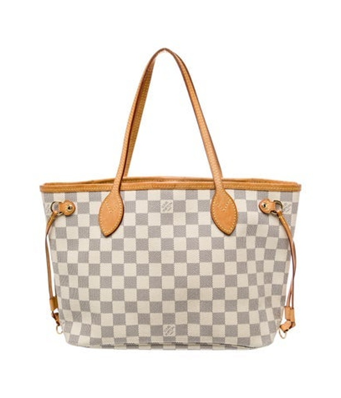 Louis Vuitton Vuitton Damier Azur Neverfull Pm