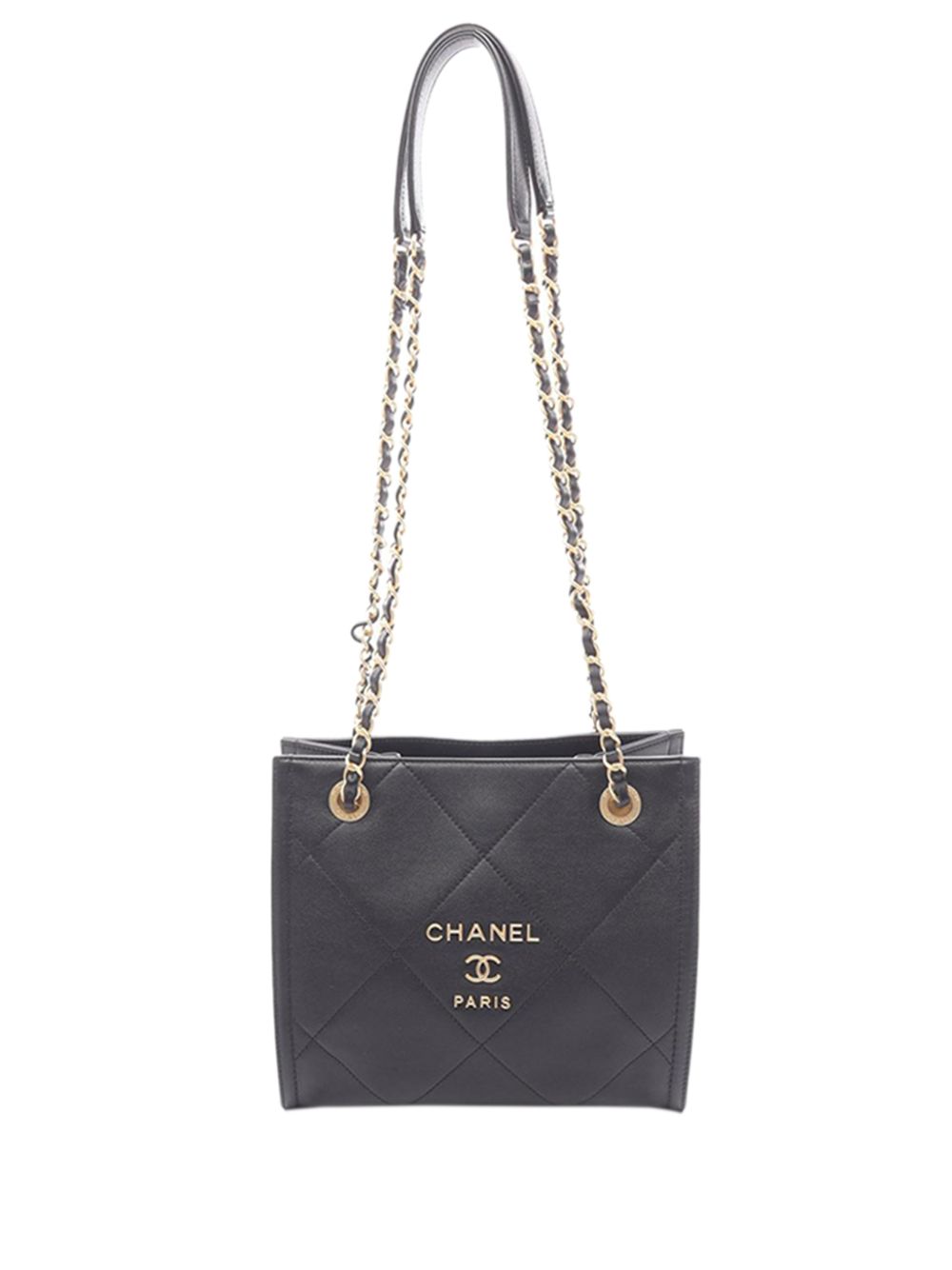 2021-2026 CC Quilted Lambskin tote bag