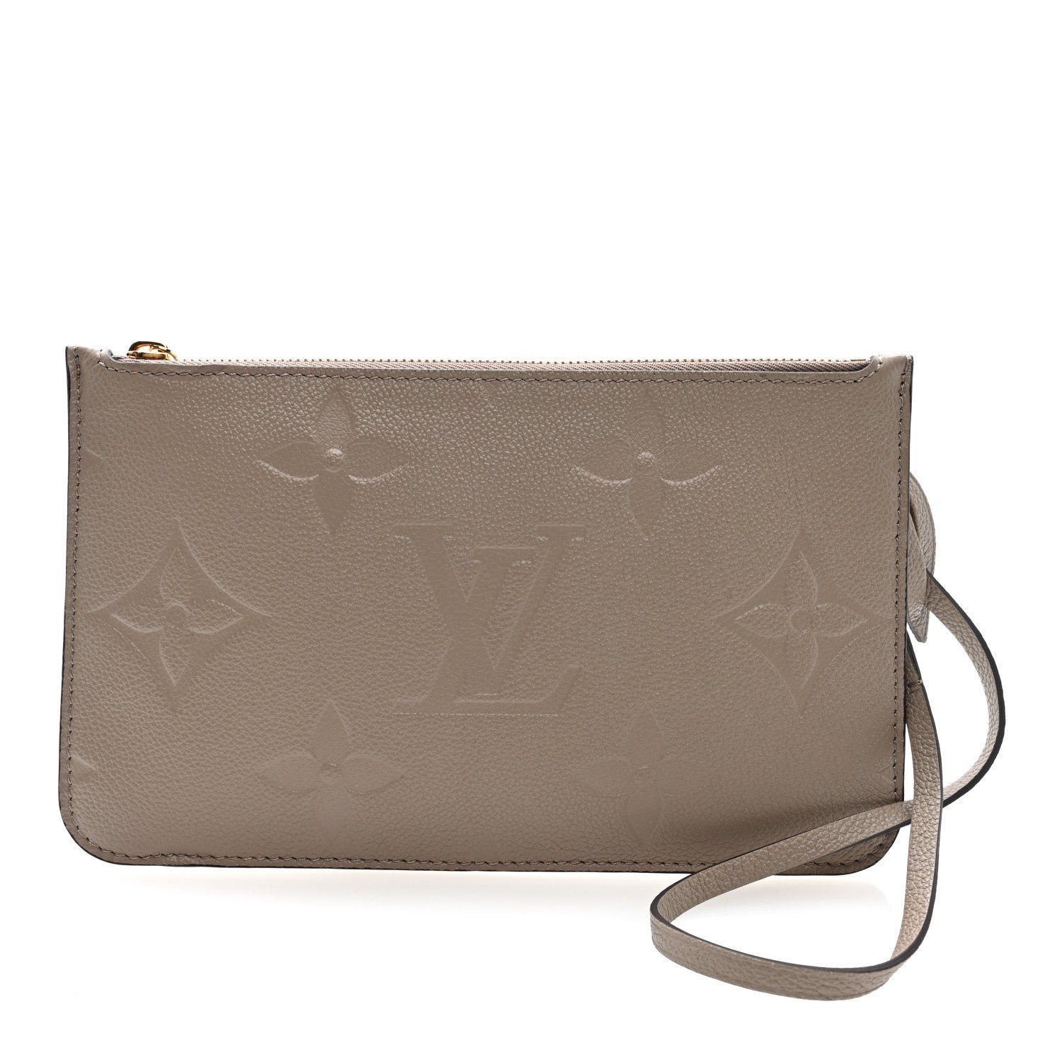 Louis Vuitton Empreinte Monogram Giant Neverfull MM Pochette Tourterelle