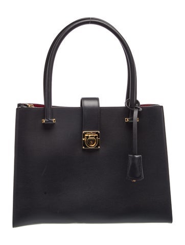 Leather Top Handle Bag