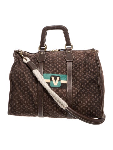 Monogram Mini Lin Initiales Keepall Large