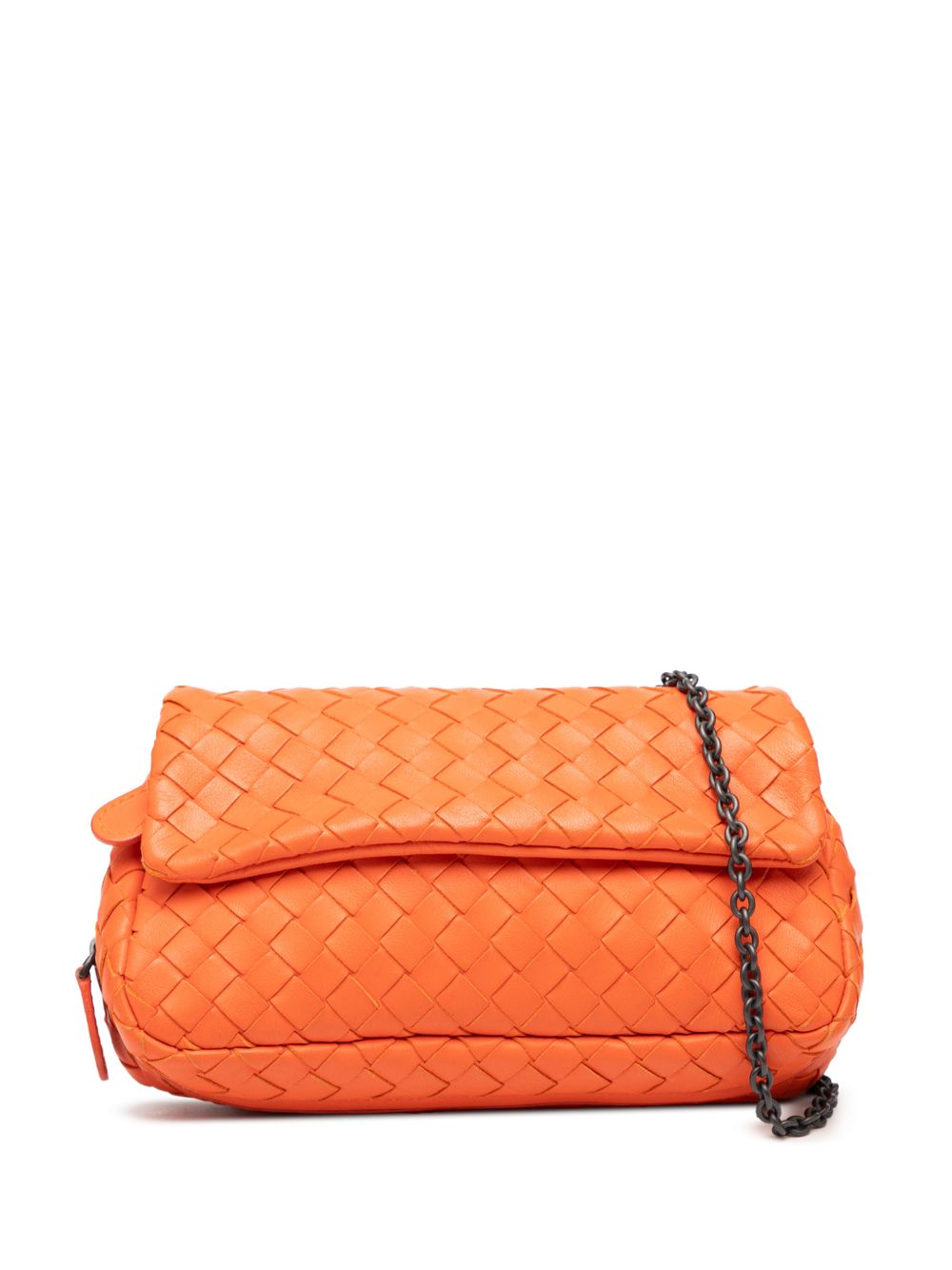 2012-2025 Mini Nappa Intrecciato Expandable Chain Flap crossbody bag