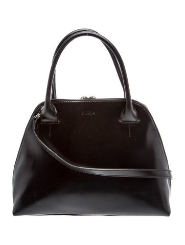 Furla Leather Top Handle Bag