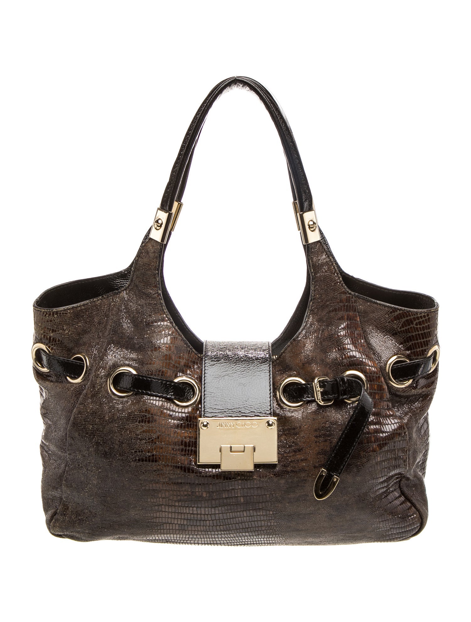 Jimmy Choo Leather Shoulder Bag