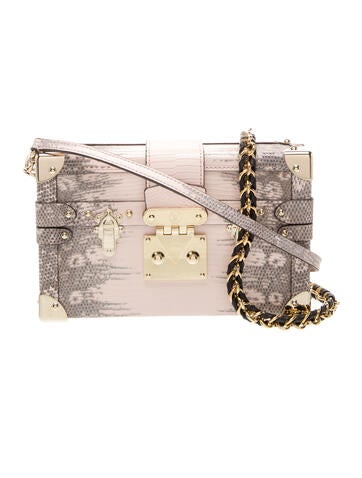 Louis Vuitton Lizard Petite Malle w/ Tags